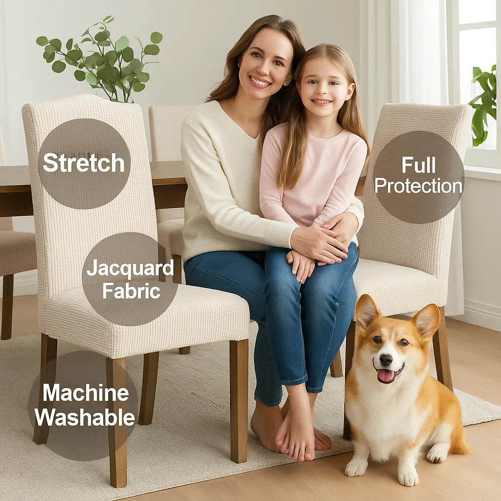 Elastic Chair Covers for Dining